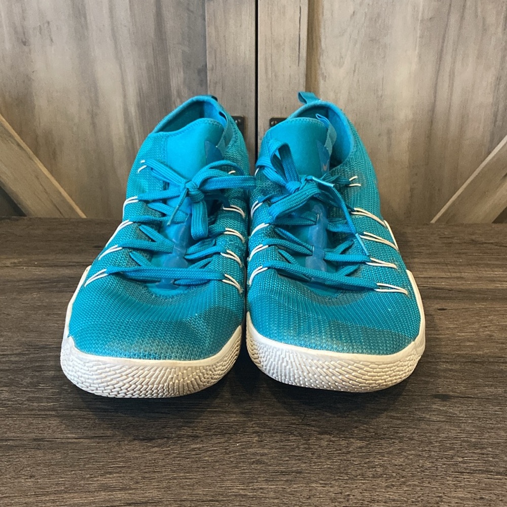 Nike Hypershift Turquoise Blue Athletic Sneakers size 17 - Picture 3 of 8